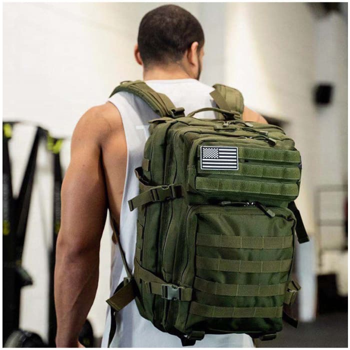 Sac à dos militaire vert 50l - Accessoires & Bagagerie Sac à dos militaire vert 50l - Accessoires & Bagagerie