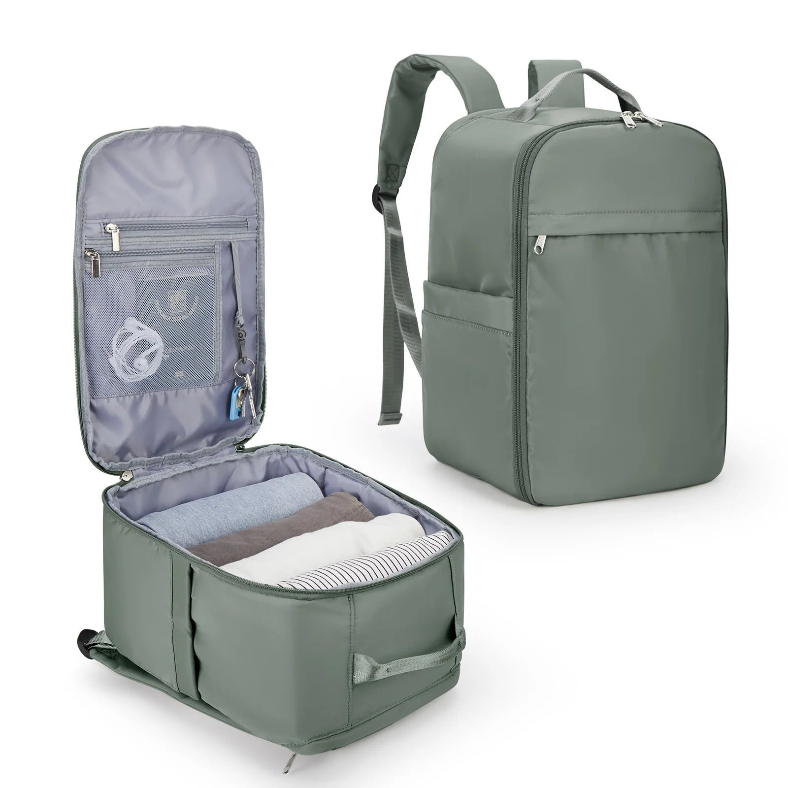 Sac à dos voyage cabine 40x20x25 cm – Bagage à main certifié Ryanair & EasyJet