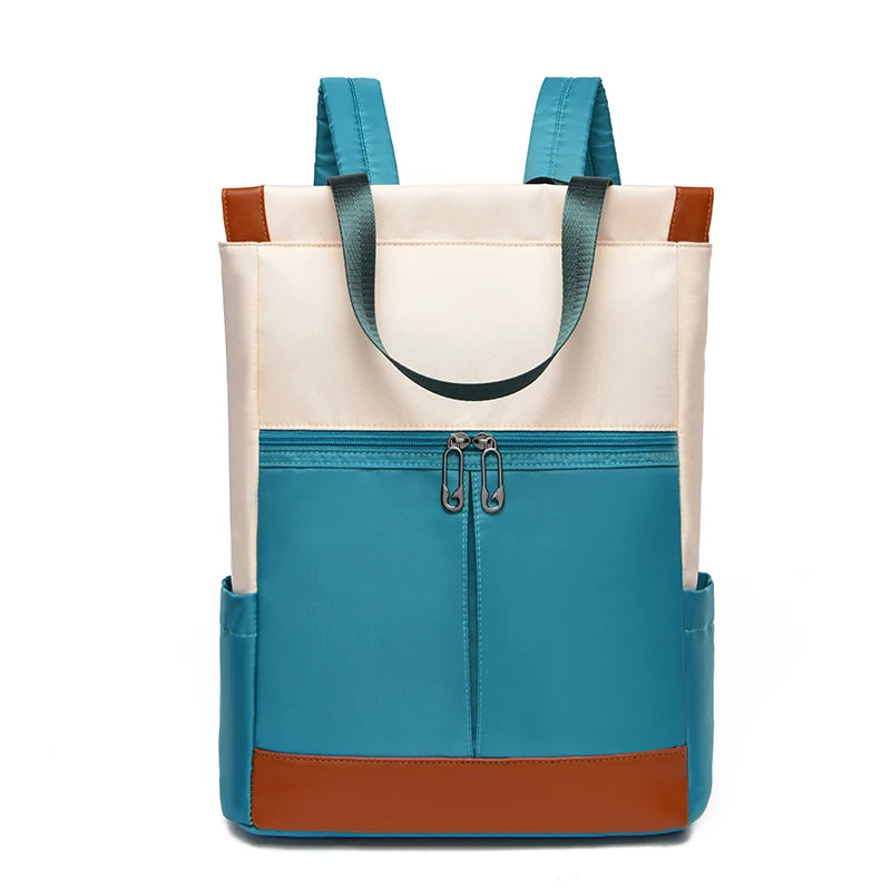 Oxford Élégance™ – Grand Sac à Dos Femme Imperméable 30L | Sac Scolaire Tendance, Voyage & Ordinateur