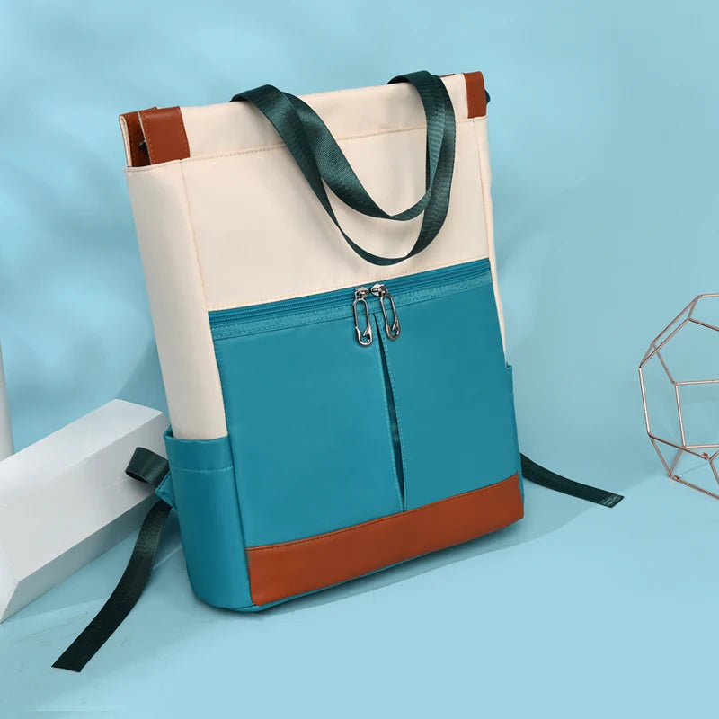 Oxford Élégance™ – Grand Sac à Dos Femme Imperméable 30L | Sac Scolaire Tendance, Voyage & Ordinateur