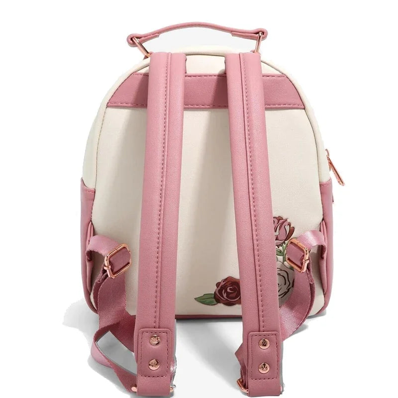 Sac à Dos Loungefly Disney La Belle et la Bête Rose – Édition Romance