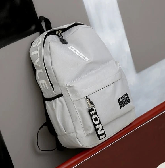 🎒 Sac à Dos Étudiant Tendance Grande Capacité – Style Coréen à Petit Prix