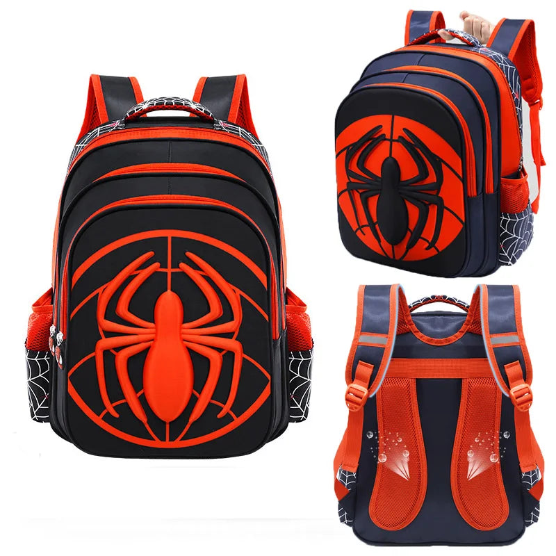 Sac à Dos Spiderman Enfant avec Trousse – Set Maternelle Garçon