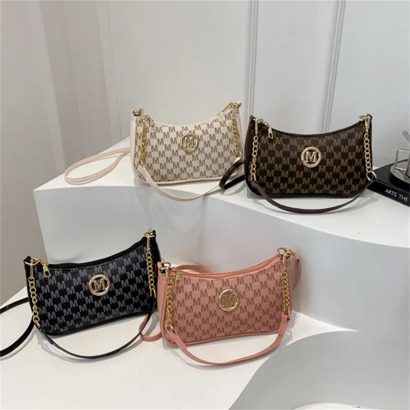 Sac à Main Femme Bandoulière – Petit Sac Chic Vintage en Cuir PU | Mila™