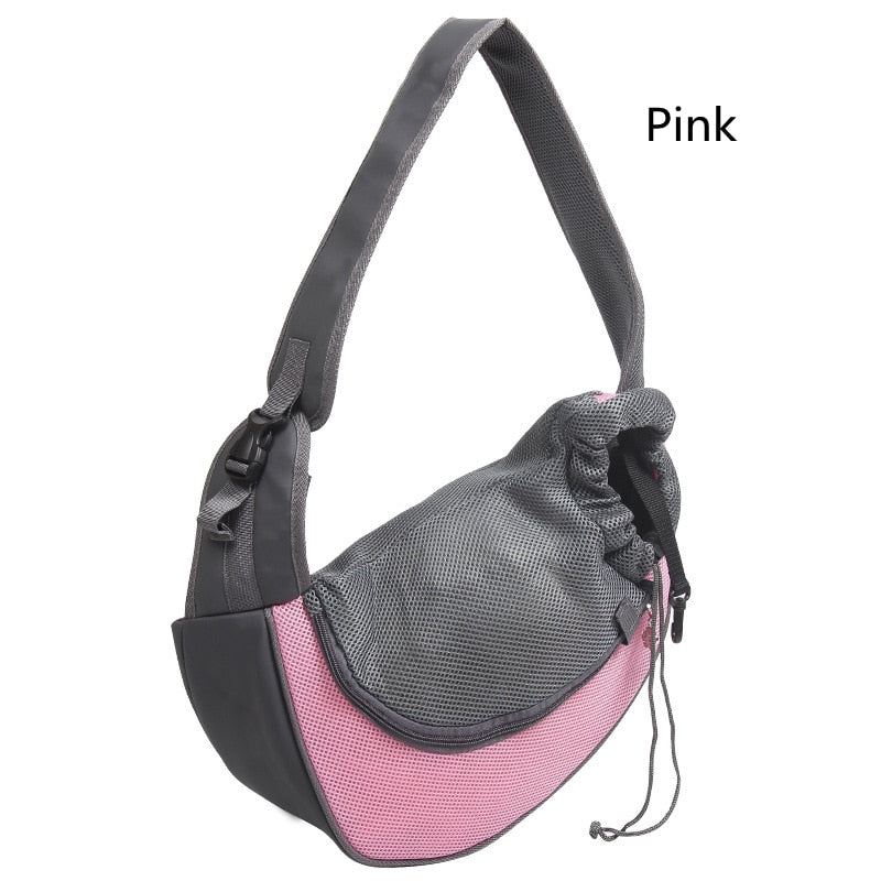 Sac bandoulière de transport pour chien