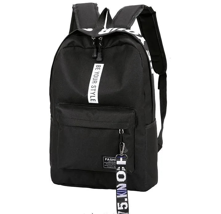 🎒 Sac à Dos Étudiant Tendance Grande Capacité – Style Coréen à Petit Prix