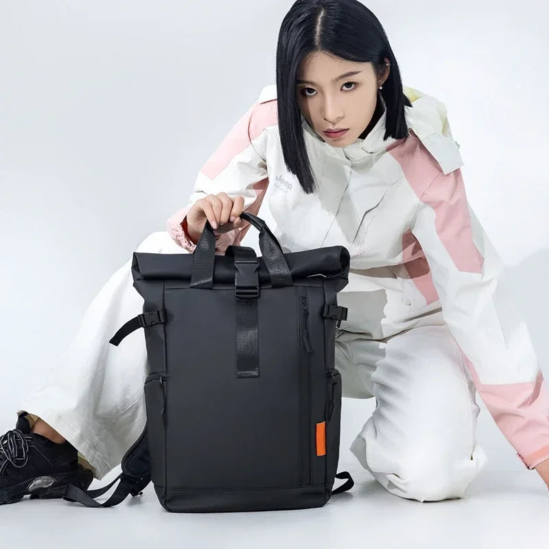 🎒 Sac à Dos Unisexe Grande Capacité 30L – Sac Étudiant Minimaliste Résistant à l’Eau | Nova™