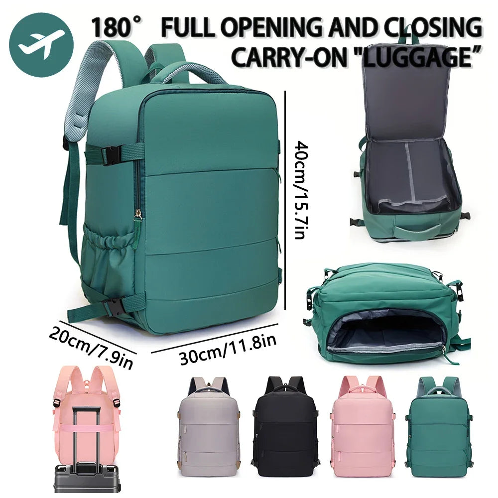 Voyage Air™ – Sac à Dos Cabine 24L Compatible EasyJet, Ryanair & Wizz Air | Léger, Grande Capacité & Ordinateur Portable