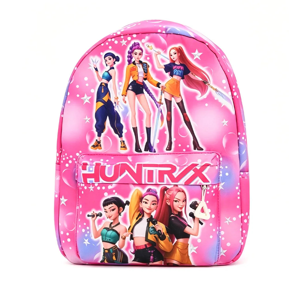 Sac à Dos Fille Demon Hunter – Sac Scolaire Anime Fantaisie Résistant et Tendance