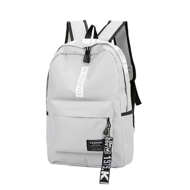 🎒 Sac à Dos Étudiant Tendance Grande Capacité – Style Coréen à Petit Prix