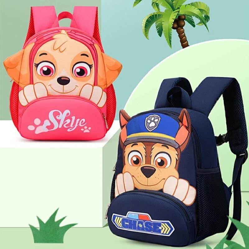🐾 Sac à Dos Pat’ Patrouille Enfant – Petit Sac Maternelle Chase, Skye, Marshall, Everest et Rubble