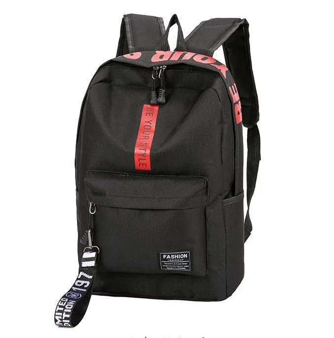 🎒 Sac à Dos Étudiant Tendance Grande Capacité – Style Coréen à Petit Prix