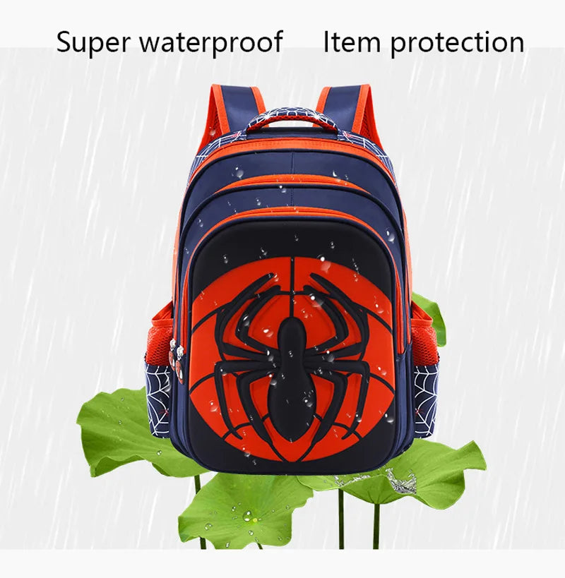 Sac à Dos Spiderman Enfant avec Trousse – Set Maternelle Garçon
