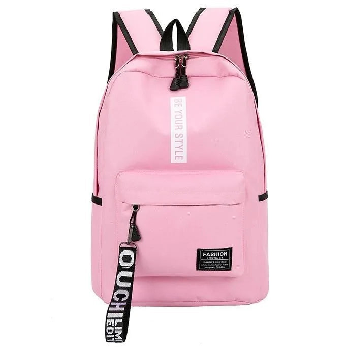 🎒 Sac à Dos Étudiant Tendance Grande Capacité – Style Coréen à Petit Prix