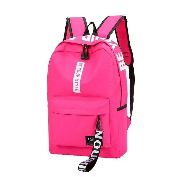 🎒 Sac à Dos Étudiant Tendance Grande Capacité – Style Coréen à Petit Prix