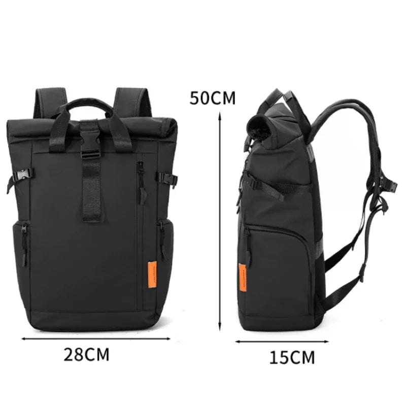 🎒 Sac à Dos Unisexe Grande Capacité 30L – Sac Étudiant Minimaliste Résistant à l’Eau | Nova™