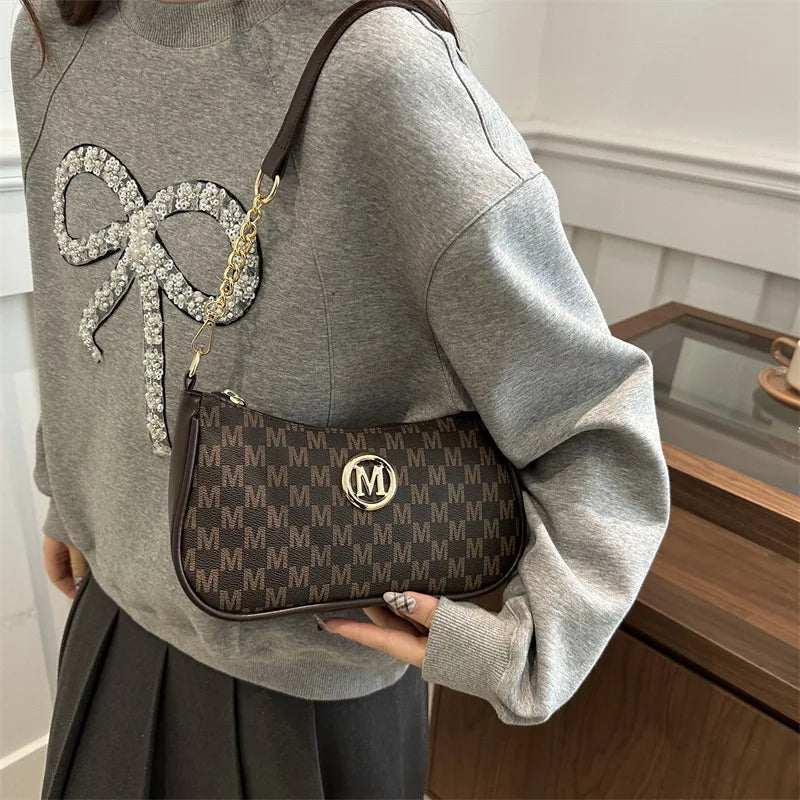 Sac à Main Femme Bandoulière – Petit Sac Chic Vintage en Cuir PU | Mila™