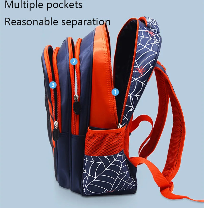 Sac à Dos Spiderman Enfant avec Trousse – Set Maternelle Garçon