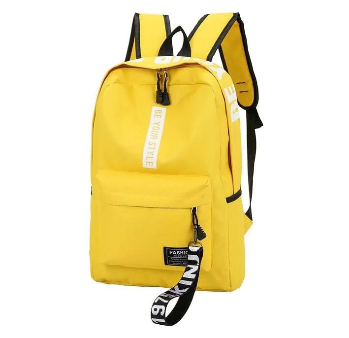 🎒 Sac à Dos Étudiant Tendance Grande Capacité – Style Coréen à Petit Prix