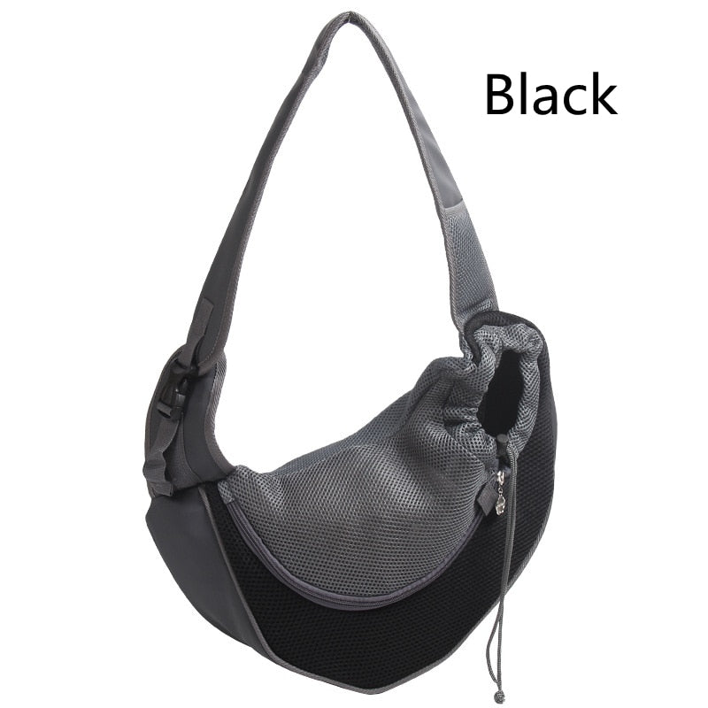Sac bandoulière de transport pour chien