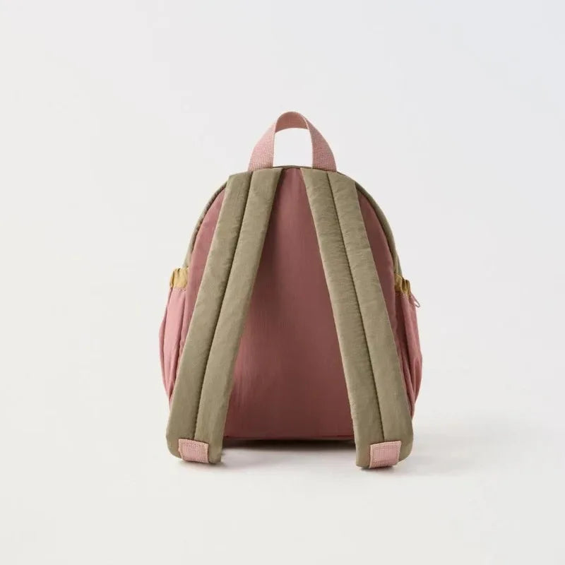 Sac à Dos Maternelle Enfant – Pomme Brodée, Léger et Mignon