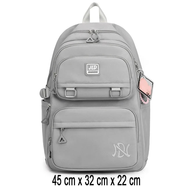 🎒Sac à Dos Fille Collège et Primaire – Cartable Scolaire Grande Capacité Rose | Bella™