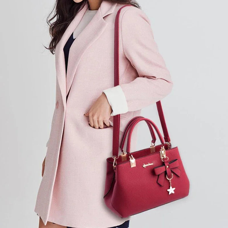 Élégance Nœud™ – Sac à Main Femme Chic & Bandoulière | Élégant, Tendance et Spacieux