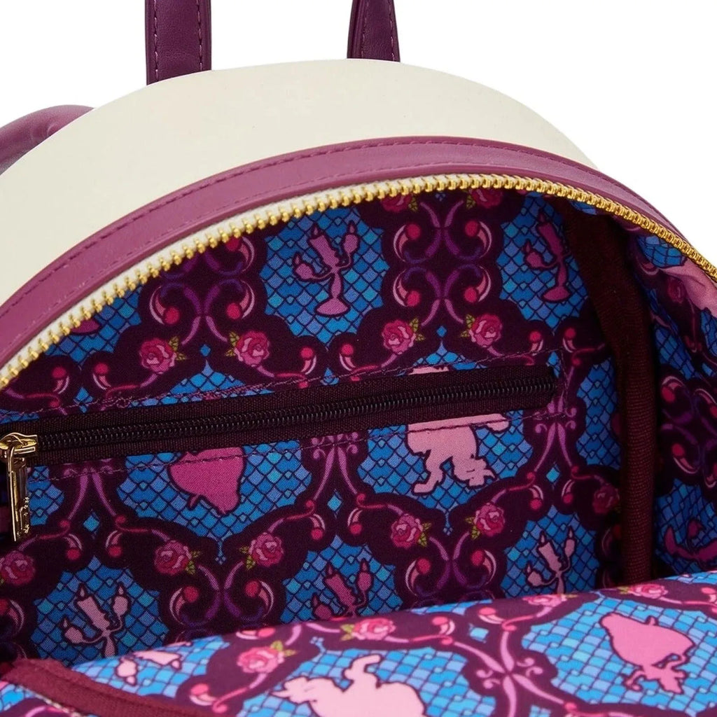  Sac à Dos Loungefly Disney Belle – La Belle et la Bête Édition Vitrail