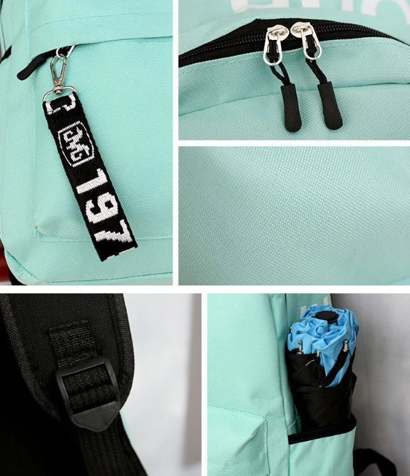 🎒 Sac à Dos Étudiant Tendance Grande Capacité – Style Coréen à Petit Prix