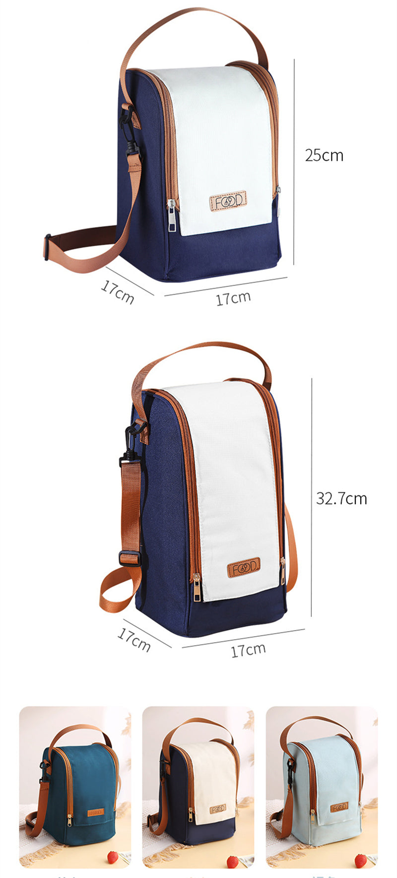 Sac repas isotherme femme