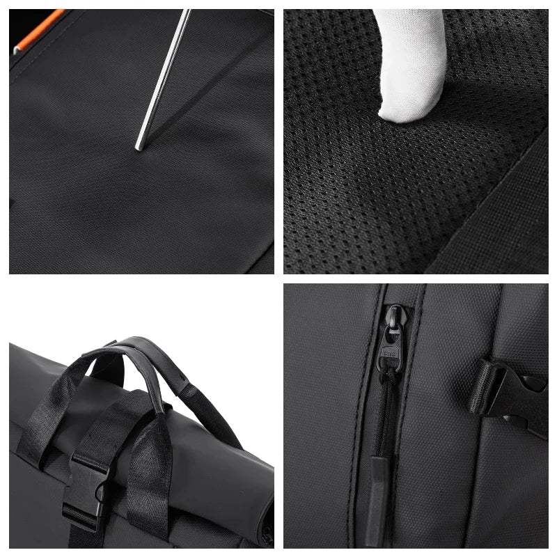 🎒 Sac à Dos Unisexe Grande Capacité 30L – Sac Étudiant Minimaliste Résistant à l’Eau | Nova™