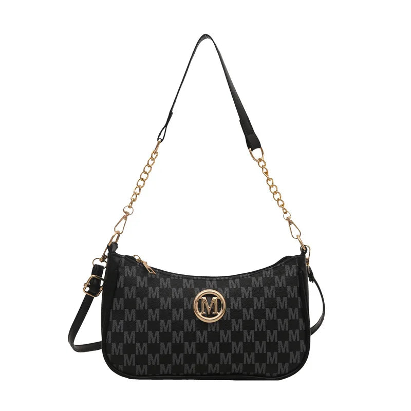 Sac à Main Femme Bandoulière – Petit Sac Chic Vintage en Cuir PU | Mila™