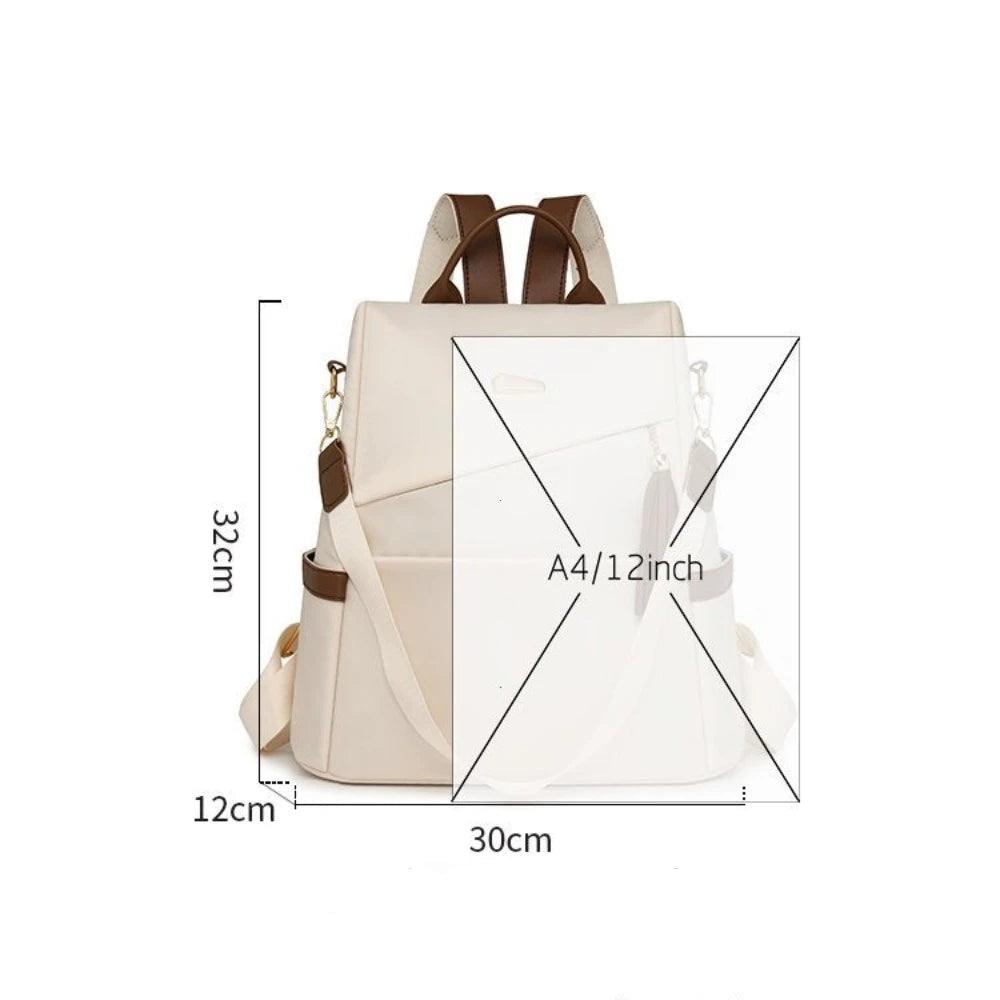 Sac à Dos Femme en Nylon 20L – Léger, Élégant et Grande Capacité