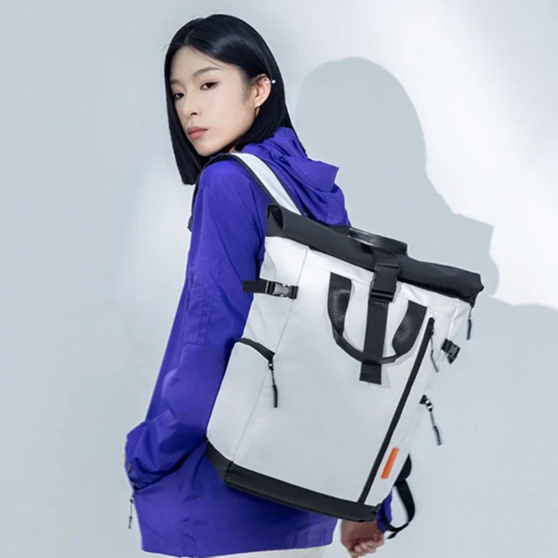 🎒 Sac à Dos Unisexe Grande Capacité 30L – Sac Étudiant Minimaliste Résistant à l’Eau | Nova™