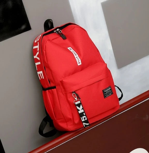 🎒 Sac à Dos Étudiant Tendance Grande Capacité – Style Coréen à Petit Prix