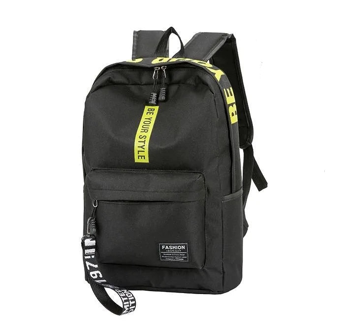 🎒 Sac à Dos Étudiant Tendance Grande Capacité – Style Coréen à Petit Prix