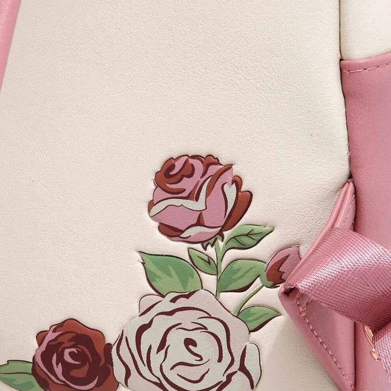 Sac à Dos Loungefly Disney La Belle et la Bête Rose – Édition Romance