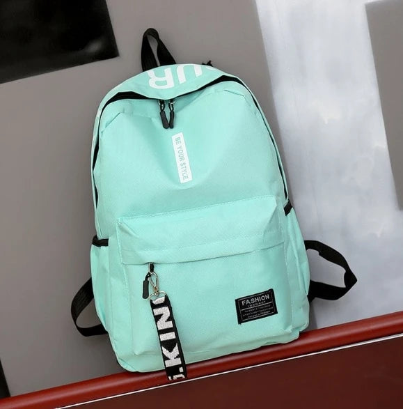 🎒 Sac à Dos Étudiant Tendance Grande Capacité – Style Coréen à Petit Prix