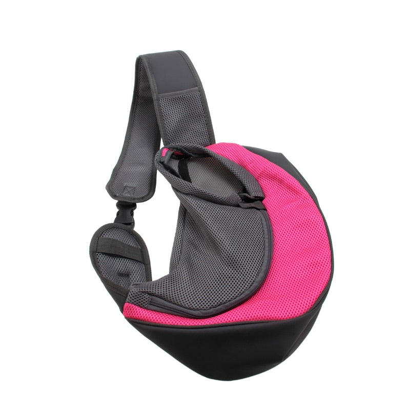 Sac bandoulière de transport pour chien