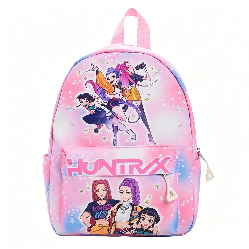 Sac à Dos Fille Demon Hunter – Sac Scolaire Anime Fantaisie Résistant et Tendance