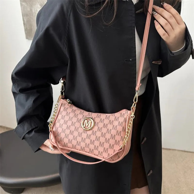 Sac à Main Femme Bandoulière – Petit Sac Chic Vintage en Cuir PU | Mila™