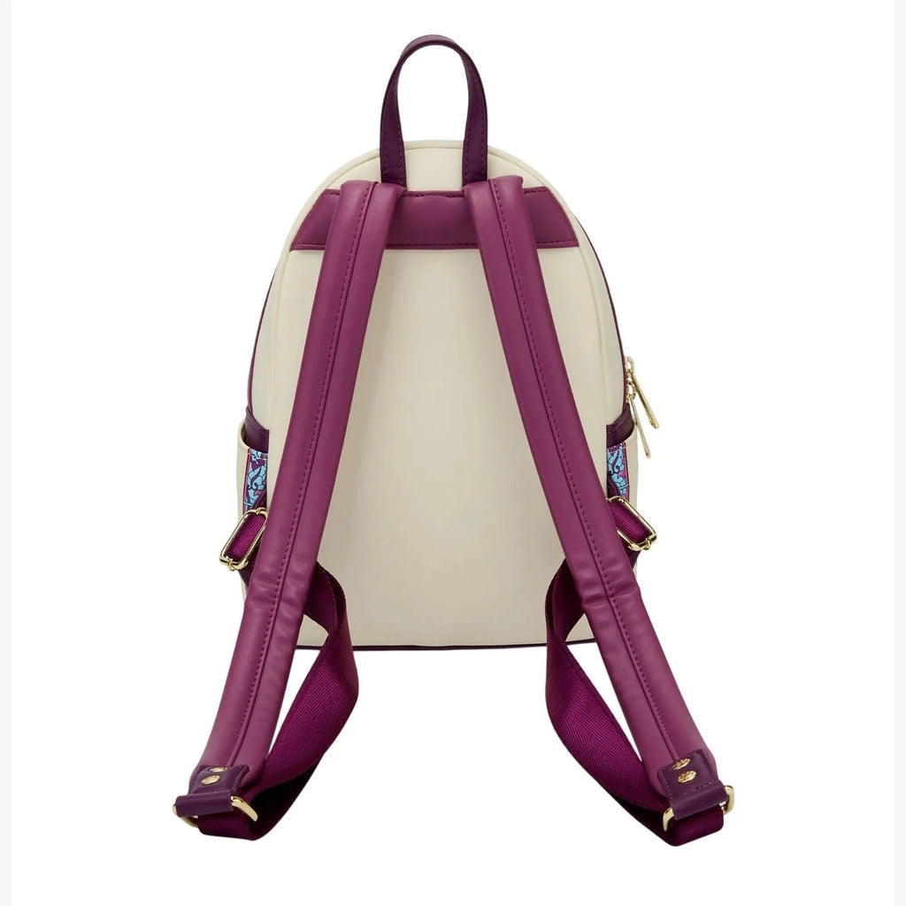  Sac à Dos Loungefly Disney Belle – La Belle et la Bête Édition Vitrail