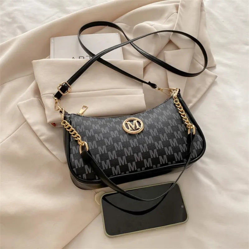 Sac à Main Femme Bandoulière – Petit Sac Chic Vintage en Cuir PU | Mila™