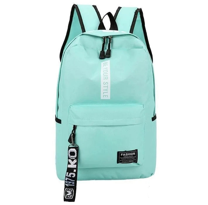 🎒 Sac à Dos Étudiant Tendance Grande Capacité – Style Coréen à Petit Prix