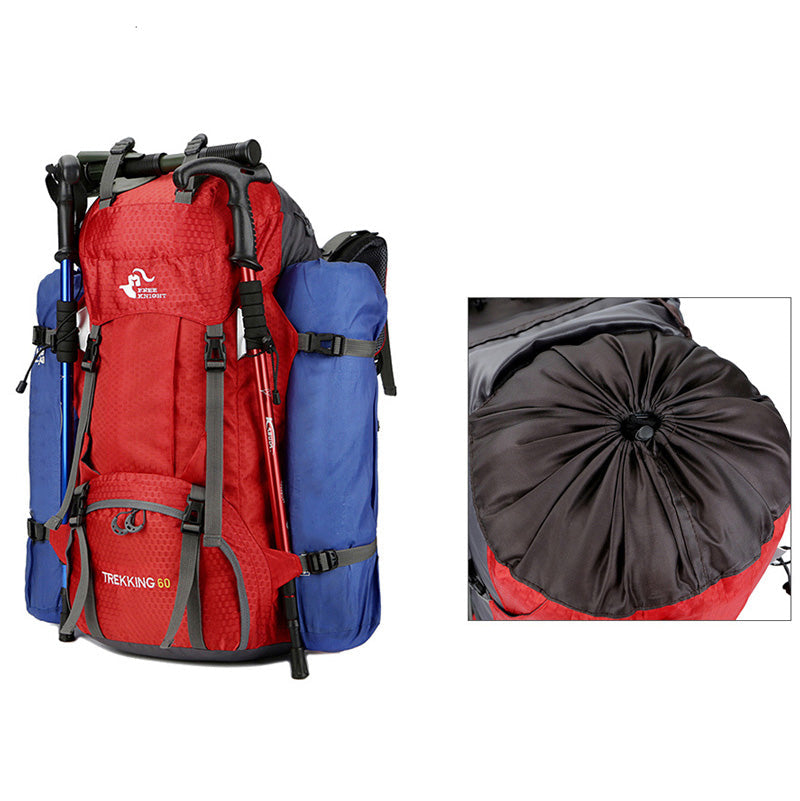 Sac à dos randonnée 60 litres avec housse de pluie