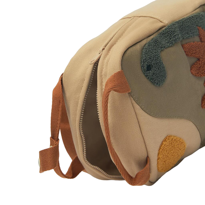 Cartable dinosaure maternelle dessin animé brodé