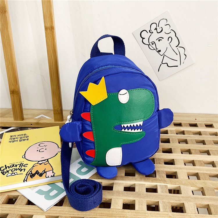 Cartable dinosaure maternelle dessin animé brodé