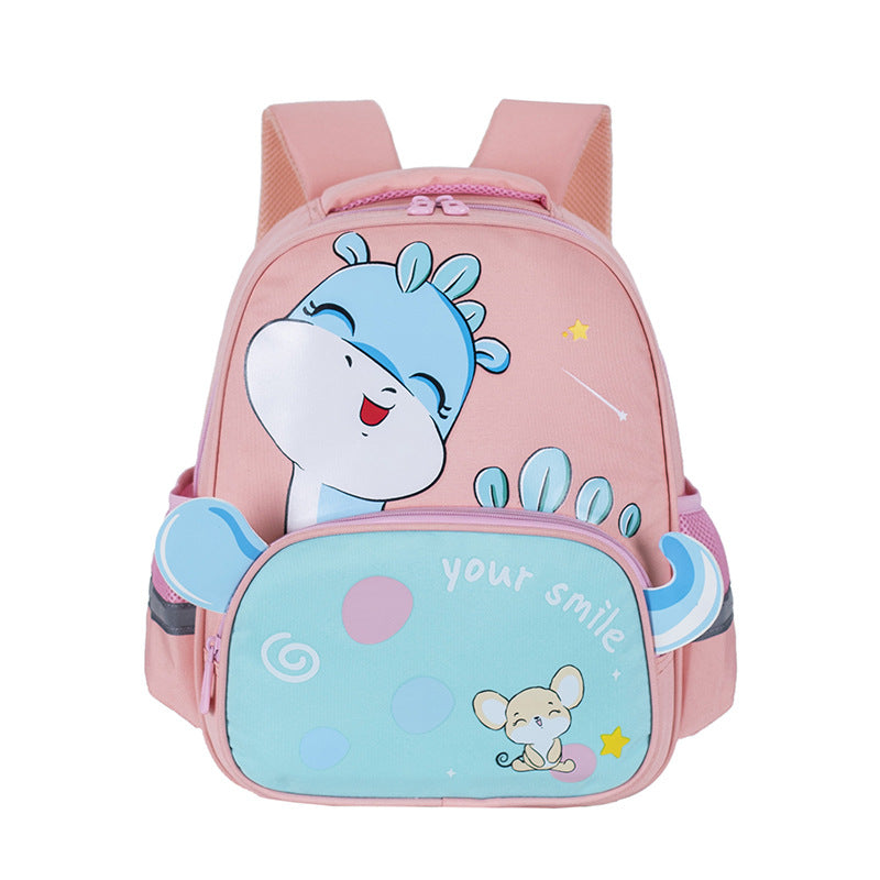 Cartable maternelle avec motif dinosaure mignon