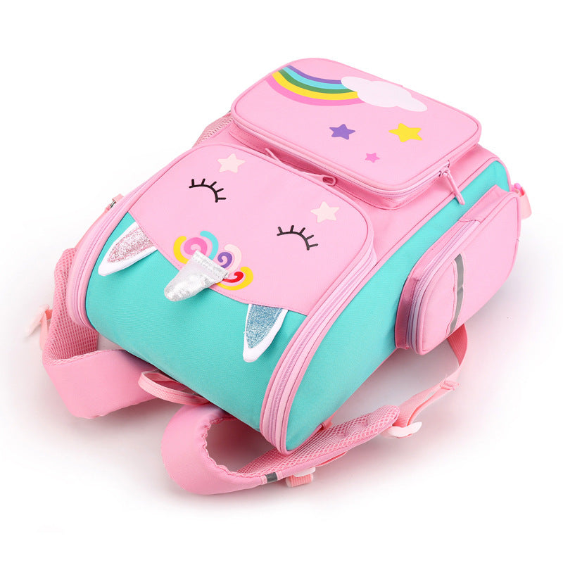 Cartable licorne primaire avec trousse