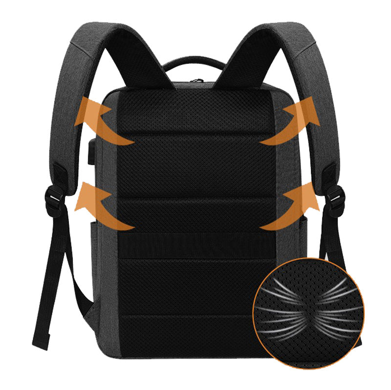 Sac à dos ordinateur avec fermeture anti-vol